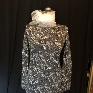 Willow & Clay long sleeved mini-dress.